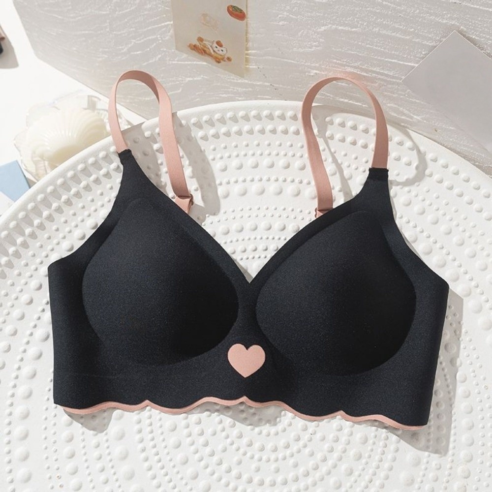 Bralette Wireless Soft - 부드럽게 밀착되는 무선 브라 충격 방지