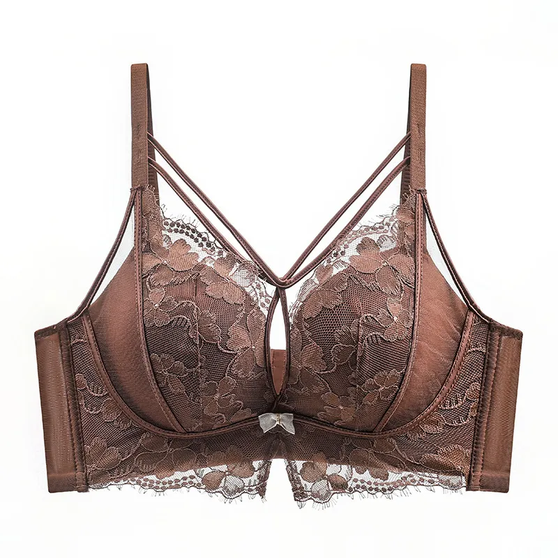 Push Up Bra Padded - 여성용 두꺼운 패드 무선 푸쉬업 브라,