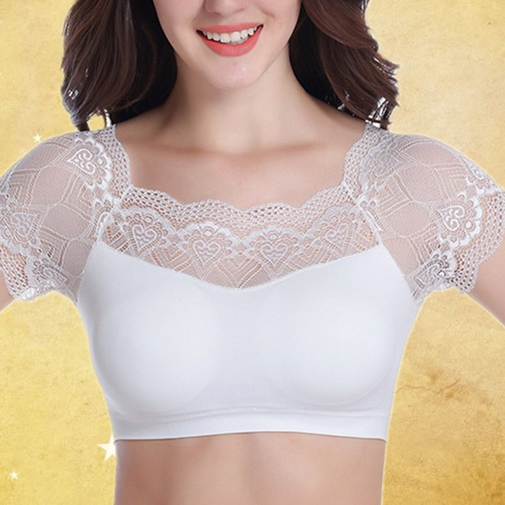 여성용 무선 브라렛 크롭탑, 패드 내장, 심리스 디자인 - Bralette Wireless Soft 리뷰 및 가격