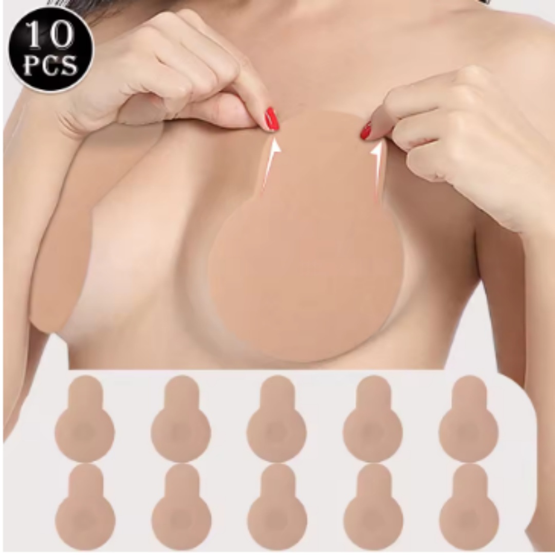 여성용 푸쉬업 브라, 접착식 실리콘 소재, 어깨끈 없는 - Push Up Bra Padded 리뷰 및 가격